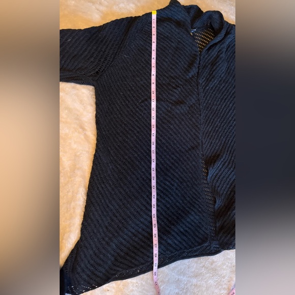 EILEEN FISHER Women’s Merino Wool Open Cardigan - Picture 7 of 9